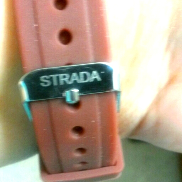 NWT Strada White Austrian Crystal Watch - Picture 2 of 4